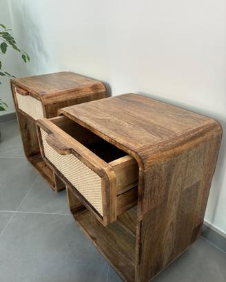 Set di 2 comodini