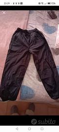 pantaloni nylon neri taglia s/M nuovi donna