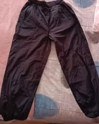 pantaloni nylon neri taglia s/M nuovi donna