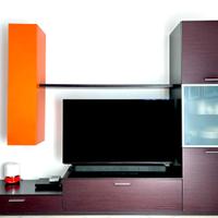 Mobile soggiorno tv + colonna pensile e mensola