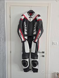 Tuta da moto in pelle Spyke donna, taglia 44