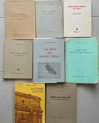 LIBRI Latino, Filologia e Storia Sannita - SVUOTO 