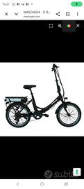 bicicletta elettrica pieghevole 