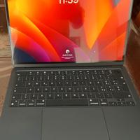 Macbook Air M2 2023 8GB 256Gb Grigio Siderale