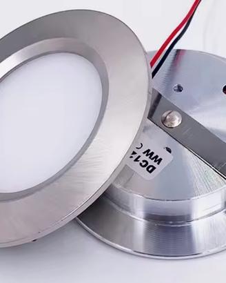 Mini faretto ad incasso a led da 3w  DC 12v