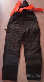 Pantaloni anti taglio motosega