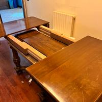 Tavolo 800 siciliano con due allunghi