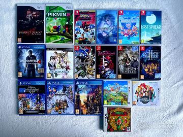 Videogiochi Nintendo e Playstation