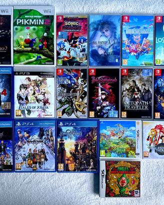 Videogiochi Nintendo e Playstation