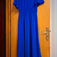 vestito blu da donna