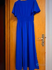 vestito blu da donna