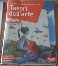Libro scolastico per medie TESORI DELL'ARTE