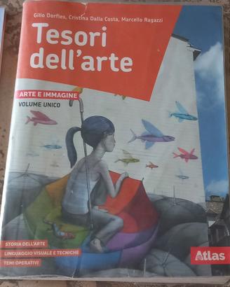Libro scolastico per medie TESORI DELL'ARTE