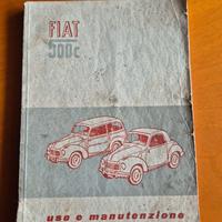 Fiat 500 C Topolino manuale
