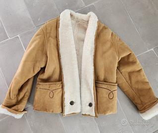 Giacca shearling vintage pellicceria artigianale