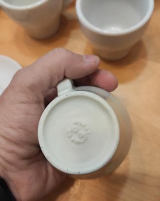 tazzine e piatti da cappuccino 