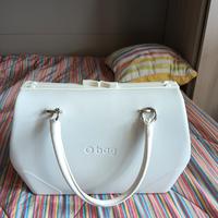 Borsa O bag come nuova bianca