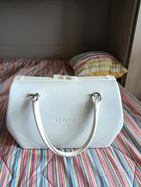 Borsa O bag come nuova bianca