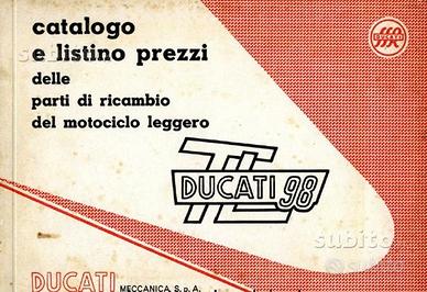 Manuali officina esplosi x Ducati epoca storiche