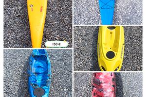 Kayak - Canoa diversi modelli x sgombero magazzino
