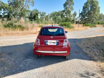Fiat 500 1.3 Multijet 16V 75 CV Lounge rossa