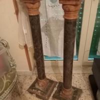 Coppia colonne decorative stile classico