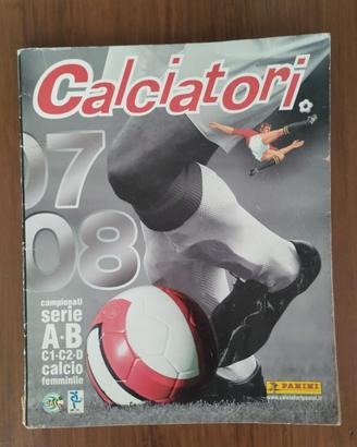 ALBUM CACIATORI PANINI 2007-08