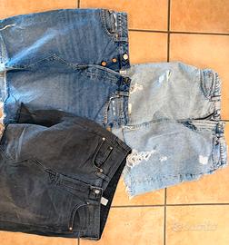 Mini gonne jeans