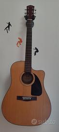 Fender Acustica Ampl  CD-60CE NAT-DS-V2 