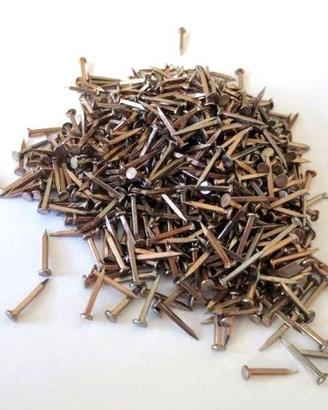 Chiodi sellerine 10 mm, ⌀ testa 4 mm, min 500 g