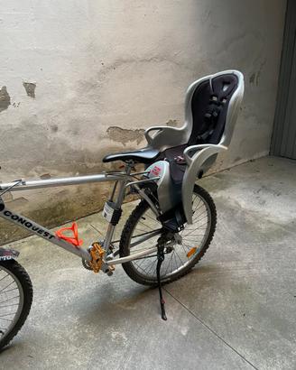 Seggiolino bici per bimbo