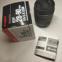 Canon EF 28-90mm f/4-5.6 USM – completo scatola