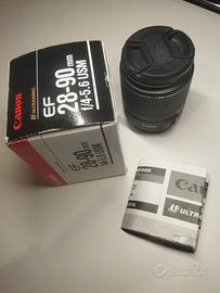 Canon EF 28-90mm f/4-5.6 USM – completo scatola
