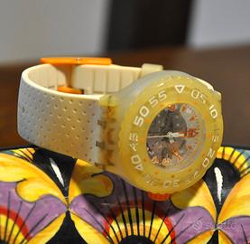 SWATCH SCUBA LIBRE "CLOWNFISC"