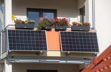 IMPIANTO FOTOVOLTAICO DA BALCONE