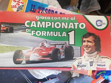 Gioco da tavolo campionato di formula 1 