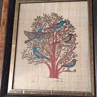 Papiro egizio albero della vita