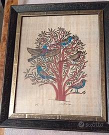 Papiro egizio albero della vita