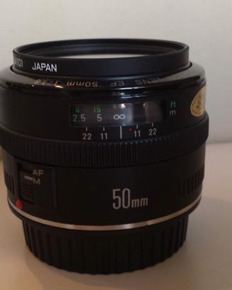 Obiettivo Canon Lens EF 50 mm f/1.8 "PRIMA SERIE"