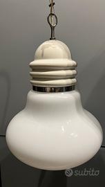 Lampada a  sospensione anni 70 Enrico Tronconi