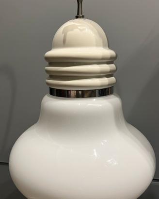 Lampada a  sospensione anni 70 Enrico Tronconi