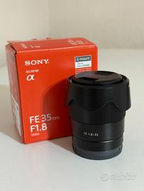 Sony 35mm 1.8 FE