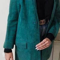 Cappotto Vero Camoscio Vintage 