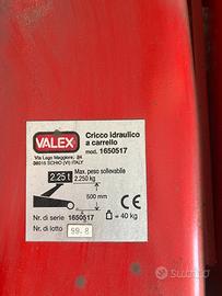 Sollevatore idraulico Valex