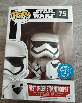 Funko pop star wars First order stormtrooper 75