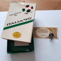 Spilla pin mascotte Ciao FIFA Italia 90 argento