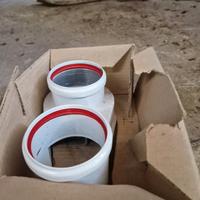 Vaillant
Sdoppiatore 80 mm caldaia scarico fumi