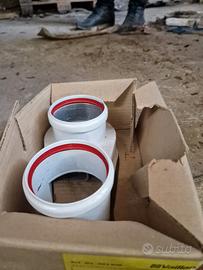 Vaillant
Sdoppiatore 80 mm caldaia scarico fumi