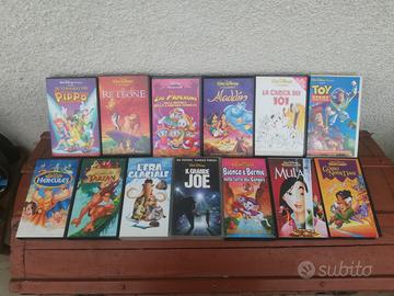 Cassette VHS Dragonball e Disney