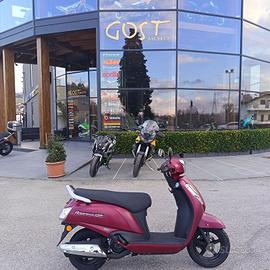 Suzuki Address 125 Rosso Bordeaux